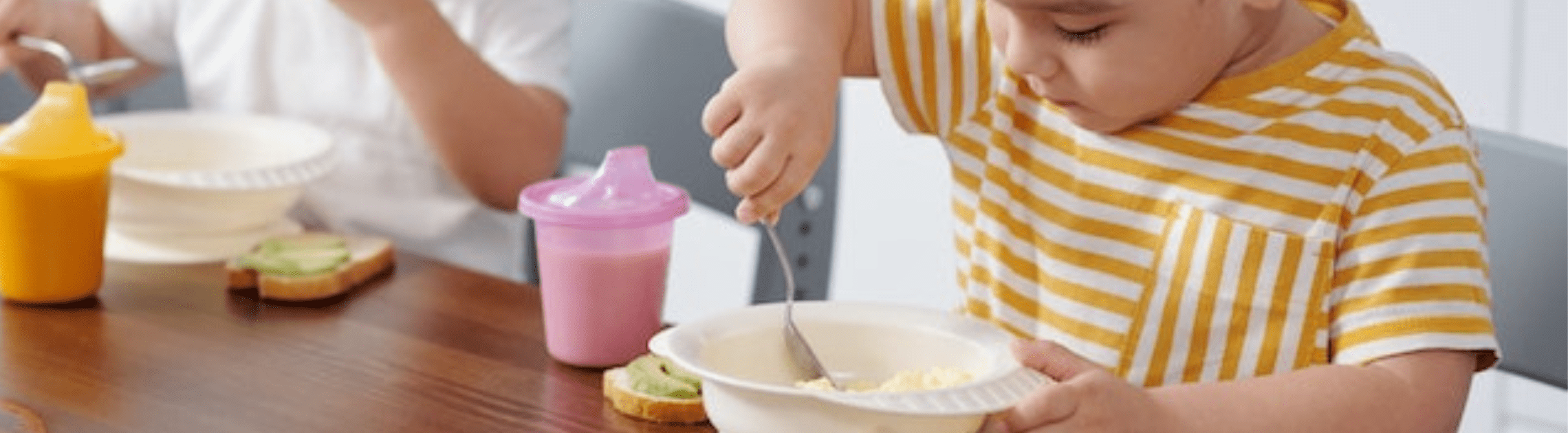 niños comiendo saludable