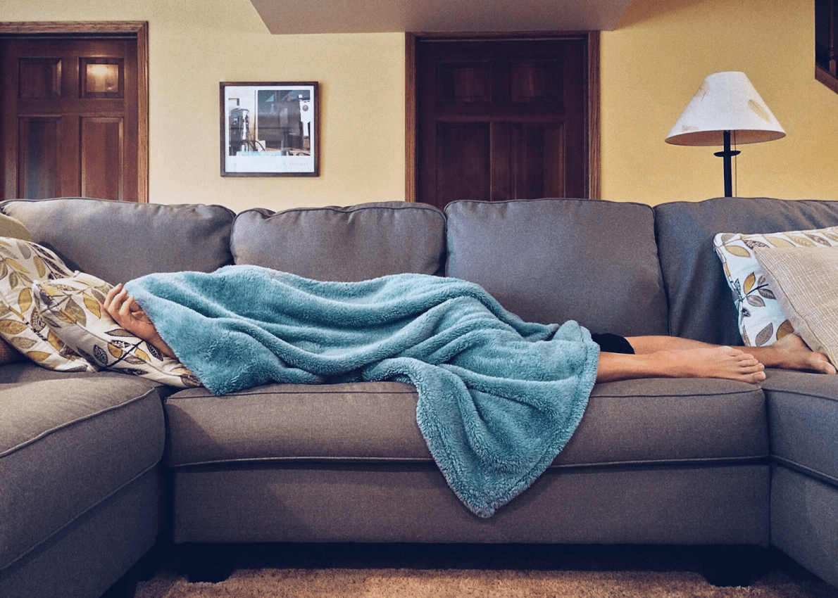 persona con alergia estacional