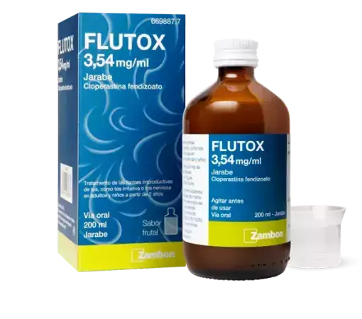 Flutox medicamento para la tos seca