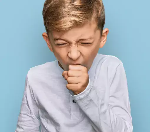 niño tos seca