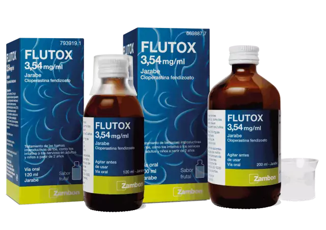 Flutox medicamento para la tos seca